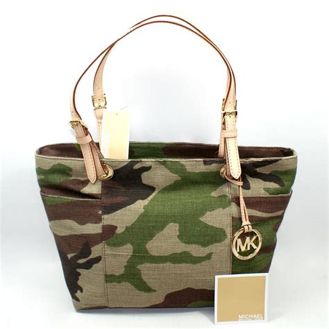 michael kors neon camoflauge tote bag|michael kors camouflage handbags.